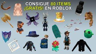 CONSIGUE 80 ITEMS GRATIS EN ROBLOX | Setiembre 2024