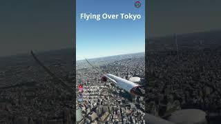 Tokyo in Boeing 787-10 | RTX 4080+5800X3D #shorts #microsoftflightsimulator2020 #msfs2020