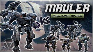 [WR]  New MAULER w/ Nina Pilot VS 2x MAULERS & More – Titan Gameplay | War Robots