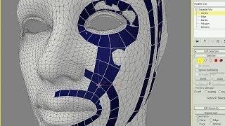 Create topology of the human head - Part 1 (Graphite Modeling Tools - 3ds Max)