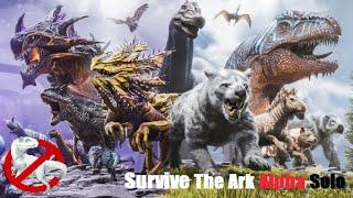 Survive The Ark Alpha Solo Official PVE (Ark Survival Evolved: Genesis Part 2)