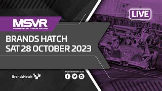 MSVT Racing 2023 Season Finale | 28 October | Brands Hatch