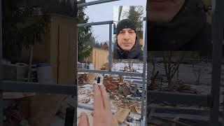 Строим гараж 6х6 м из сэндвич панелей