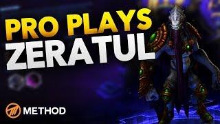 Pro Plays: Zeratul HOTS Gameplay Commentary with Pro Player Method Athero