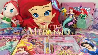 12 Mins Disney The Little Mermaid Toy Collection Unboxing Review ASMR