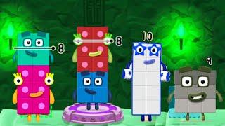 Numberblocks Learning Academy #43 - Numberblocks 8 9 2 - Numberblocks Magic Run - Numberblocks Game