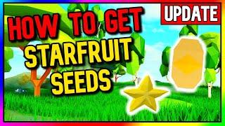 [HOW TO GET STARFRUIT SEEDS]⭐Skyblox Update (Roblox Skyblock)