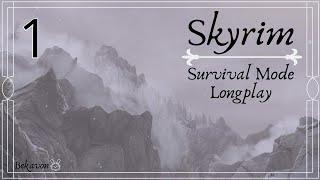 Skyrim Survival Mode Longplay - Part 1