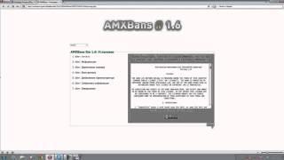 Видеоурок №1 установка amxbans 6 gm 1.6