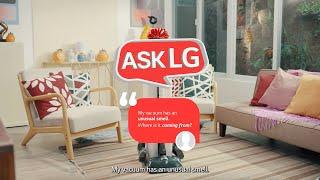 "My vacuum has an unusual smell. Where is it coming from?"  | LG