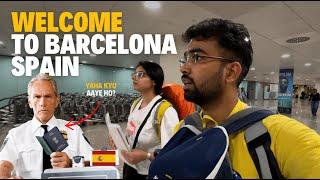 First time in Europe Welcome to Barcelona   | Vlog 173 | Spain Vlog Hindi