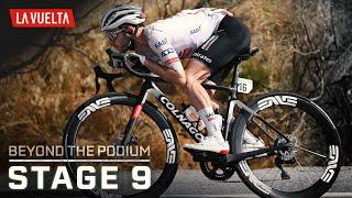 Adam Yates wins Vuelta a Espana Stage 9 with 58k solo attack | Beyond the Podium | NBC Sports