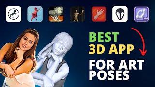 BEST POSE APP FOR ARTISTS - Create and use poses as Reference!