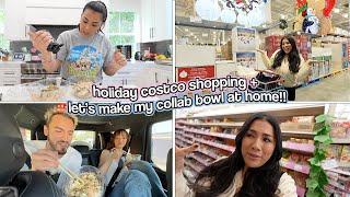 HOLIDAY COSTCO SHOPPING + Make My Poke Bowl With Me!!