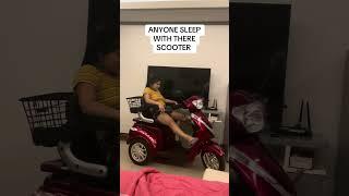 I SLEPT WITH MY SCOOTER #electricscooter #shorts