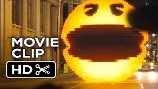 Pixels Movie CLIP - Pac-Man (2015) - Adam Sandler, Peter Dinklage Video Game Action Movie HD