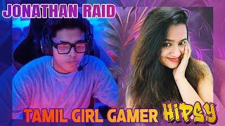 Jonathan Raid Tamil Girl Streamer The Hipsy  | Happy Birthday @JONATHANGAMINGYT #jonathan #hipsy