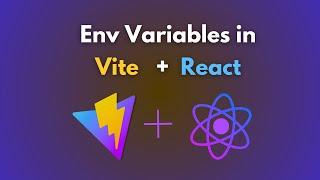 Environment Variables in VITE + REACT | add .env file to Vite App @howdevyou