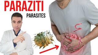 Do you have PARASITES IN YOUR BODY? These are sure symptoms of the disease...