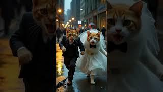 Bili bani Bride  #funny #animalcomedy #umz #umzshorts #cat