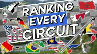 Ranking EVERY Circuit in Formula 1 History!