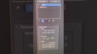 Bend komutu 3dmax , yuvarlak duvara pencere ayarlama  #3dmax #bend3dmax #bend #models