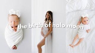 Halo's BIRTH STORY | first time mom | labor & delivery experience