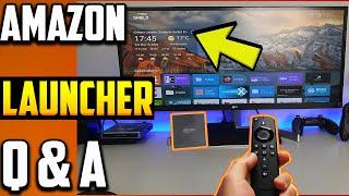 AMAZON LAUNCHER UPDATE YOUR QUESTIONS ANSWERED (WIDGETS & MORE!)