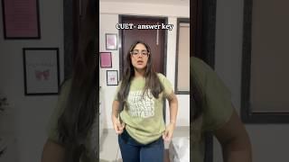 My cuet answer key is out!!! Calculate ur raw score!!#shortsvideo #shortsviral #viral_video #viral