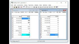 Modbus Master Slave Communication Using Modbus Poll