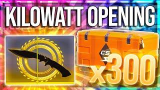 UNBOXING 300 KILOWATT CASES (KUKRI KNIFE OPENING)