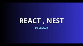   React Nest