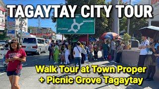  TAGAYTAY CITY TOUR, Philippines 2024 | Town Proper Walking Tour + Picnic Grove Tagaytay!