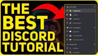 The ULTIMATE Discord Setup Tutorial 2023 - How to Setup a Discord Server WITH Bots & Roles!