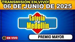 Resultado LOTERIA DE MEDELLIN del VIERNES 06 de Junio 2025