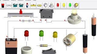 شرح برنامج crocodile-clips لتعلم رسم دارات الكهربائية باحترافية