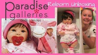 Reborn UNBOXING Paradise Galleries Lifelike Realistic Baby Doll, Tall Dreams 19-inch Weighted