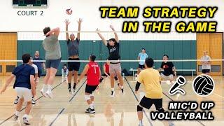 Talking Team Strategy In Game (Mic'd Up Volleyball) | Setsaholics vs Tall Ones IVL Men's Open 2024