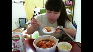 [왕쥬] 엽기떡볶이 먹방 1편 mukbang