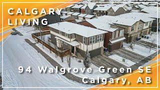 Calgary Real Estate Property Video Tour Production - 94 Walgrove Green SE