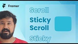 Level Up Your Designs: Framer Tutorial for Custom Sticky Scrolling (Beginner Tutorial)