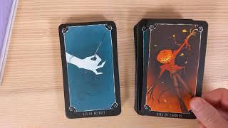 Nightmare Before Christmas Tarot - Unboxing and first look!