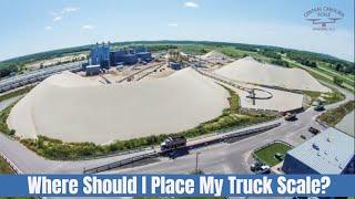 What is the Best Location to Install a Truck Scale System on My Property?