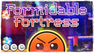 [2K] Geometry Dash - Formidable Fortress by seannnn 100% [3 Coins]