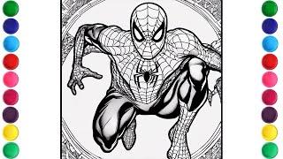 Spiderman Coloring Pages for Kids