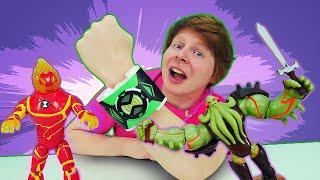 Шоу про игрушки Hey, Toys! Новый игровой набор Ben10 Омнитрикс Голос пришельца - Где Гуманоид?