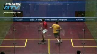 Squash : Amr Shabana v Miguel Angel Rodriguez : J.P. Morgan ToC Squash 2012
