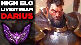 RhokuTV Full Livestream - High Elo Darius SoloQue  - Season 13 Split 2 Darius Builds&Runes