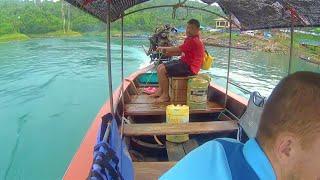 Video Review Khao Sok Views and landscapes of Lake Cheow Lan, Rainforest, Thailand