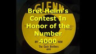 CONTEST: Bret Helm's Life On This Planet Blog, Honoring The Number 4000